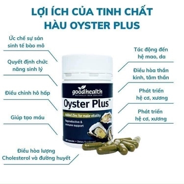 VIÊN UỐNG TINH CHẤT HÀU ÚC TĂNG CƯỜNG SINH LÝ NAM - GOODHEALTH