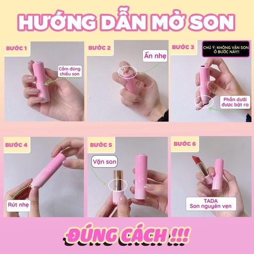 SON DƯỠNG HỒNG DÂU DƯỠNG MÔI CĂNG HỒNG - GUO