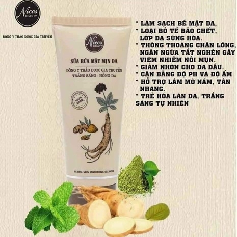 SỬA RỬA MẶT ĐÔNG Y NICOS - MESU STORE