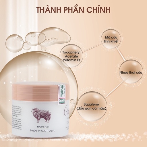 KEM DƯỠNG DA NHAU THAI CỪU 100ML - CARELINE