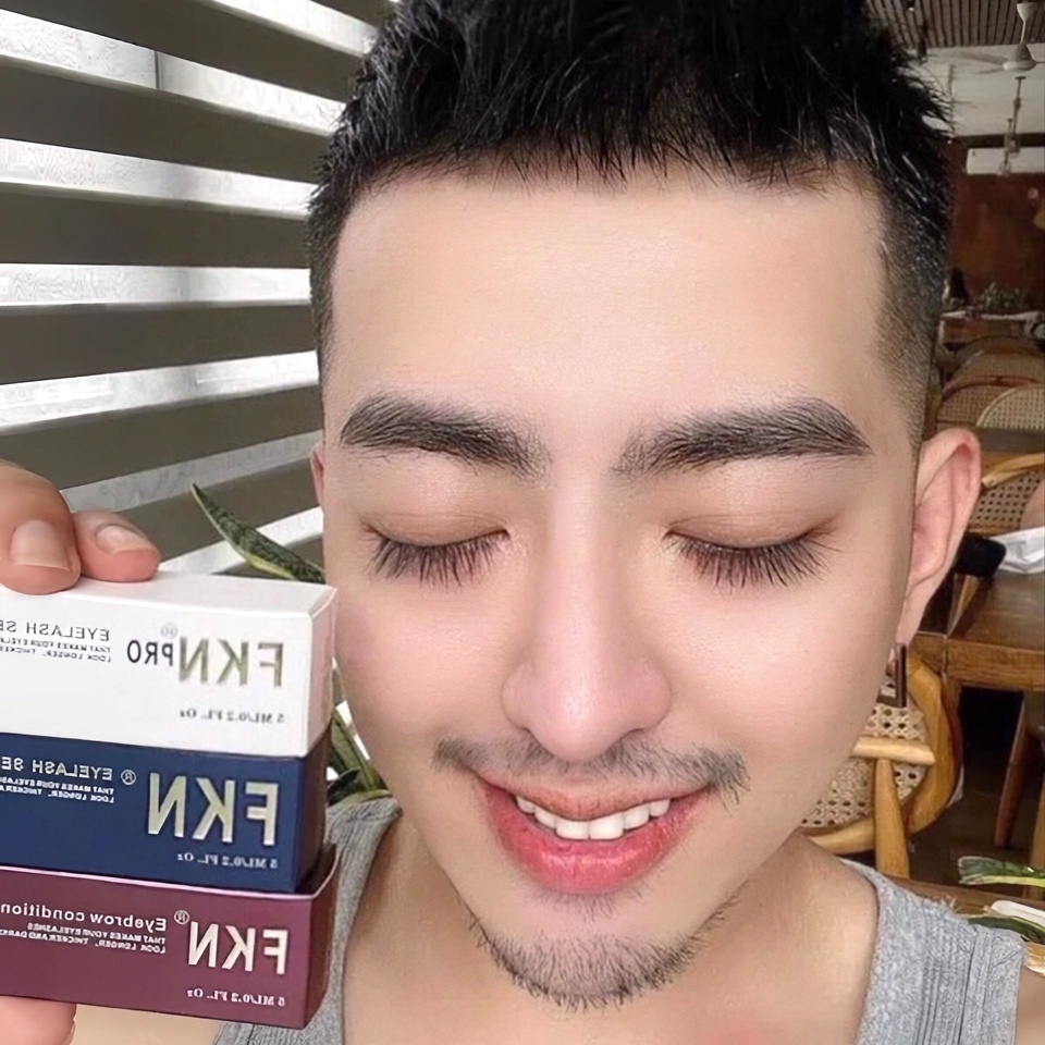 DƯỠNG MÀY FKN - MỌC LÔNG MÀY DÀI, DÀY, CHẮC KHỎE CỰC HIỆU QUẢ - MỸ PHẨM 24H