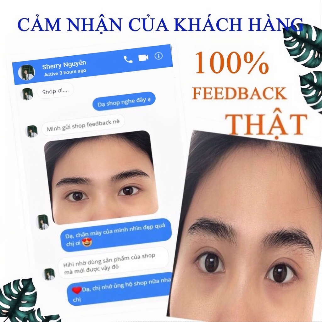 DƯỠNG MÀY FKN - MỌC LÔNG MÀY DÀI, DÀY, CHẮC KHỎE CỰC HIỆU QUẢ - MỸ PHẨM 24H