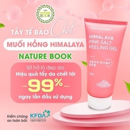 GEL TẨY TẾ BÀO CHẾT MUỐI HỒNG HIMALAYA 120G - THE NATURE BOOK