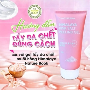 GEL TẨY TẾ BÀO CHẾT MUỐI HỒNG HIMALAYA 120G - THE NATURE BOOK