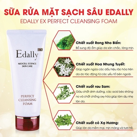 SỮA RỬA MẶT SẠCH SÂU EDALLY EX 150ML - EDALLY BH