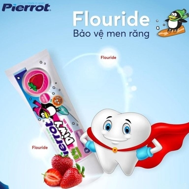GEL ĐÁNH RĂNG TRẺ EM PIWY 75ML-PIERROT