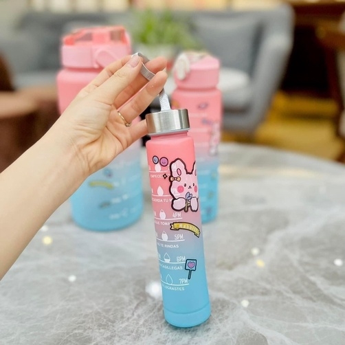 SET 3 BÌNH NƯỚC NHẮC NHỞ BÁO VẠCH THEO GIỜ - SU