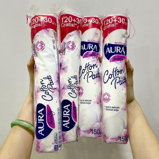 [ MUA 5 TẶNG 1 MẶT NẠ ] BÔNG TẨY TRANG BEAUTY COTTON PADS 150 MIẾNG