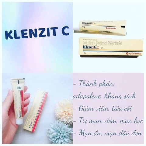 KEM TRỊ MỤN KLENZIT ẤN ĐỘ - GLENMARK