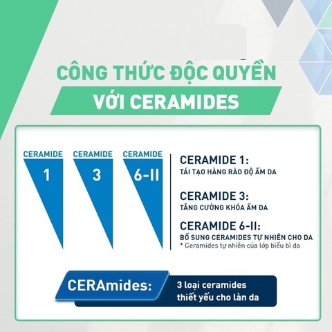 SỮA RỬA MẶT TOP 10 THẾ GIỚI PHÁP - CERAVE