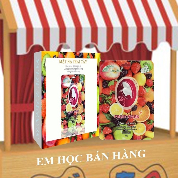 MẶT NẠ DƯỠNG DA TRÁI CÂY - SUNFACE