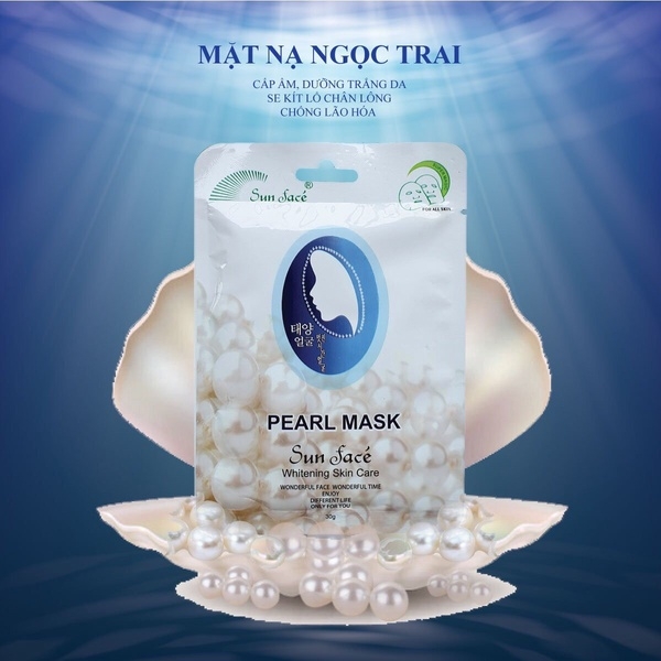 MẶT NẠ DƯỠNG DA NGỌC TRAI - SUNFACE