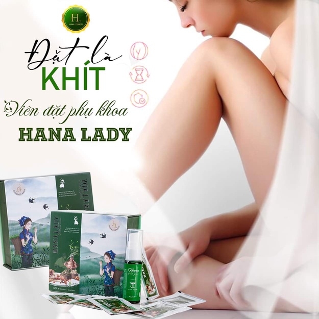 COMBO HỘP 6 VIÊN ĐẶT PHỤ KHOA LÀM HỒNG SE KHÍT CÔ BÉ VÀ 1 CHAI DUNG DỊCH VỆ SINH [ TẶNG 1 CHAI NƯỚC SÚC MIỆNG]- HANA COSMETIC