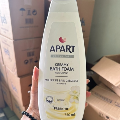 GEL TẮM TẠO BỌT MỀM MỊN CHIẾT XUẤT HOA NHÀI 500ML-750ML- APART