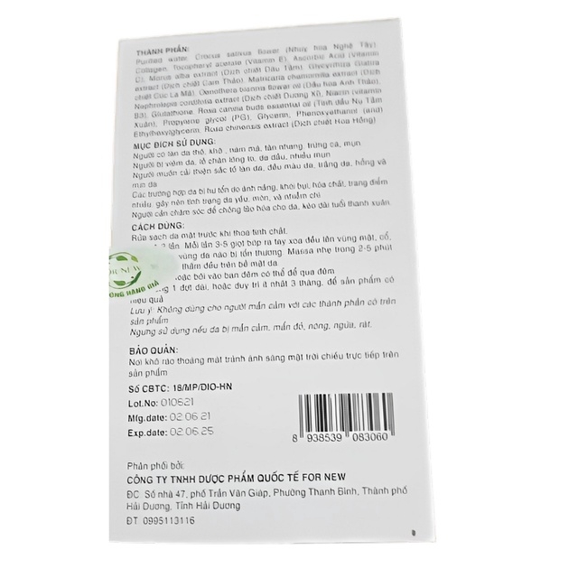 SERUM X2 WHITE ROSE LÀM ĐẸP DA,CHỐNG LÃO HÓA- FOR NEW
