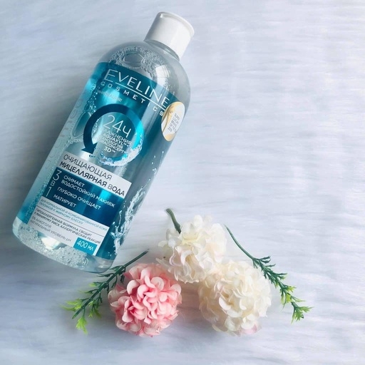 [ TẶNG CHAI 100ML ] NƯỚC TẨY TRANG FACEMED+ SẠCH SÂU 3 TÁC ĐỘNG 400ML- EVELINE