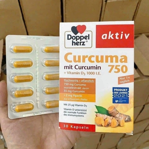 VIÊN UỐNG TINH NGHỆ VÀ VITAMIN D3 NỘI ĐỊA ĐỨC - DOPPELHERZ
