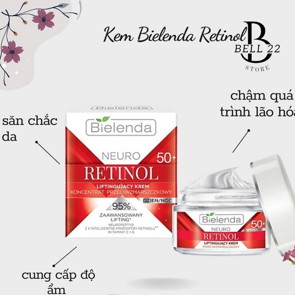 KEM DƯỠNG CHỐNG LÃO HÓA BIELENDA NEURO RETINOL B955 - BELL22 STORE
