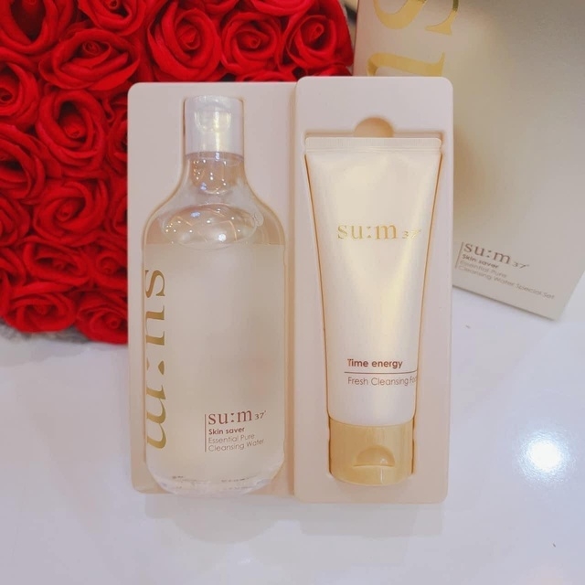TẨY TRANG SUM ĐA TÍNH NĂNG 3 TRONG 1 FULL SIZE 400ML TẶNG SỮA RỬA MẶT100ML - SUM