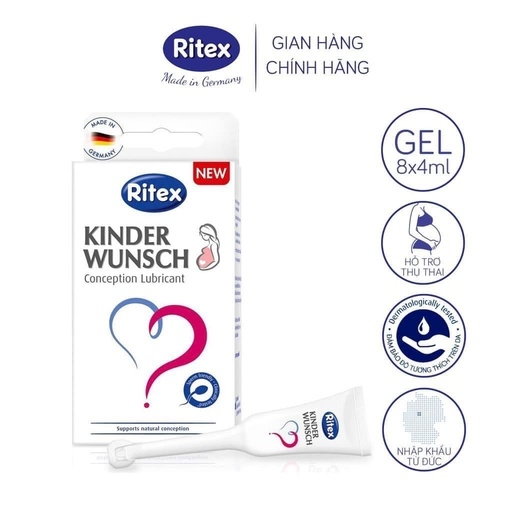 GEL HỖ TRỢ THỤ THAI TỰ NHIÊN - RITEX