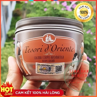 KEM DƯỠNG THỂ TESORI D'ORIENTE 300GRAM - TESORI D'ORIENTE