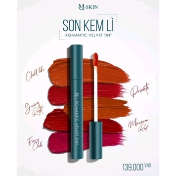 SON KEM LÌ ROMANTIC VELVET TINT