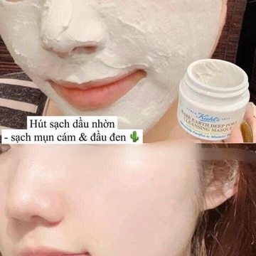 MẶT NẠ ĐẤT SÉT SẠCH SÂU SE KHÍT LỖ CHÂN LÔNG MỸ - KIEHL'S