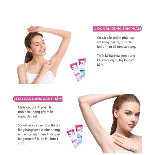 KEM TẨY LÔNG 100ML - VEET