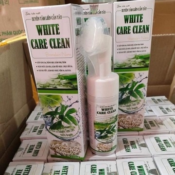 SỮA RỬA MẶT WHITE CARE CLEAN TỰ NHIÊN SẴN ĐẦU CỌ