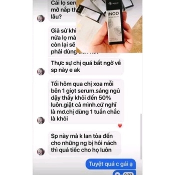 SERUM INOD KHỬ MÙI HÔI NÁCH HÔI CHÂN NGỪA THÂM - SHOP MẸ BỐNG