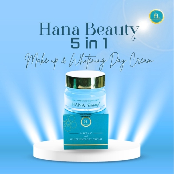 KEM DƯỠNG CHỐNG NẮNG 5IN1 HANA BEAUTY -HANA MART