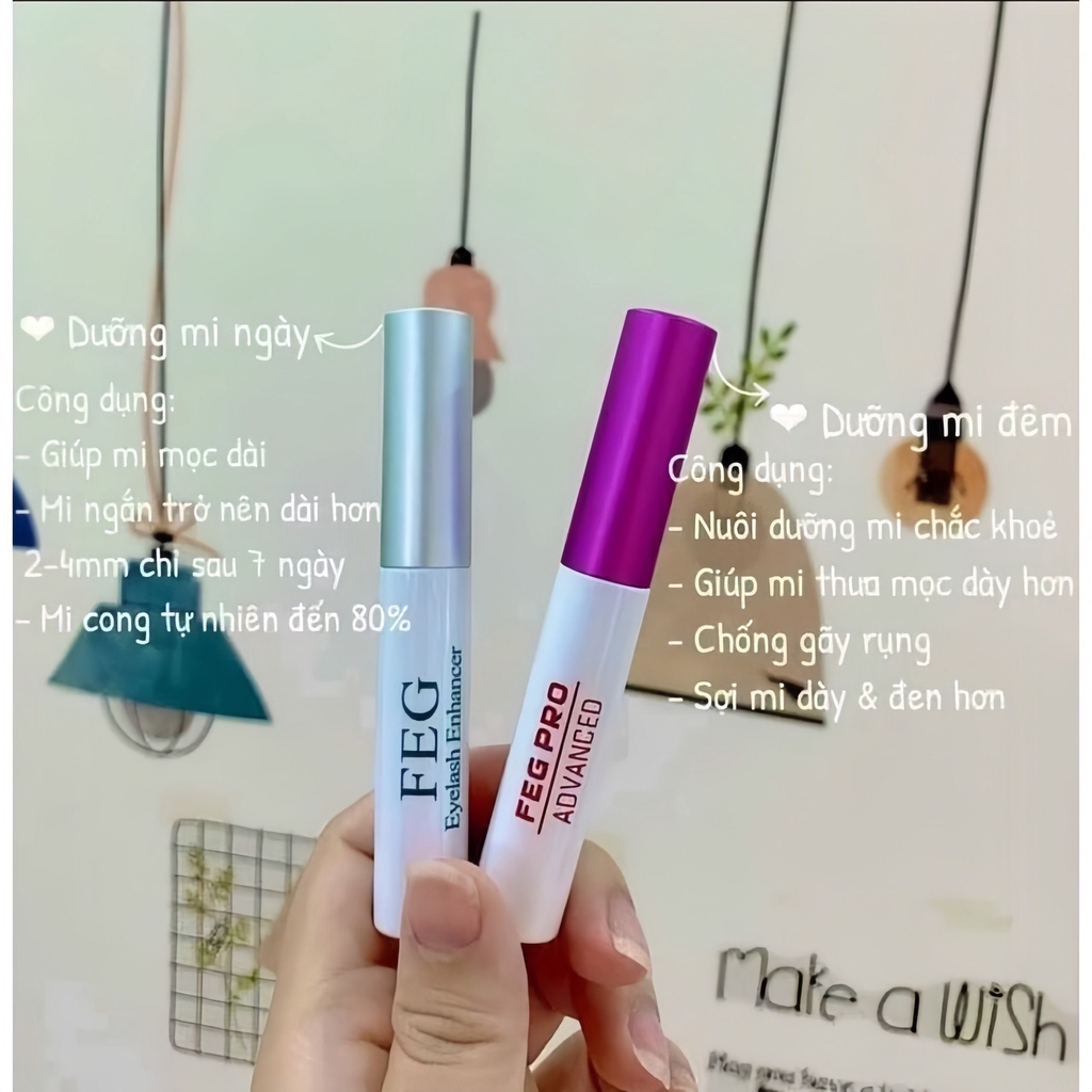 DƯỠNG MI FEG EYELASH - MI DÀI LUNG LINH, CHẮC KHỎE - MỸ PHẨM 24H