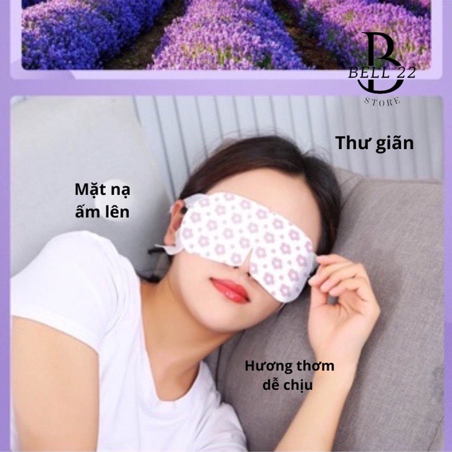MẶT NẠ MẮT NÓNG THƯ GIÃN, GIẢM MỆT MỎI, GIÚP NGỦ NGON B1026 - BELL22 STORE