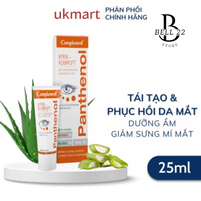 MẮT COMPLIMENT PANTHENOL GIẢM THÂM BỌNG NHĂN MẮT B1031 - BELL22 STORE