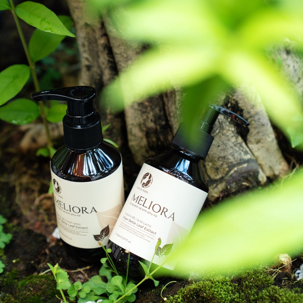 DUNG DỊCH VỆ SINH PHỤ NỮ MELIORA THUẦN CHAY150ML - THÁI AN NHIÊN