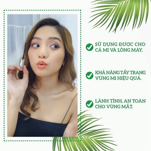 SERUM DƯỠNG DÀI MI TỪ DẦU NGUYÊN CHẤT (DỪA, OLIVE, ARGAN) 5ML- MILAGANICS