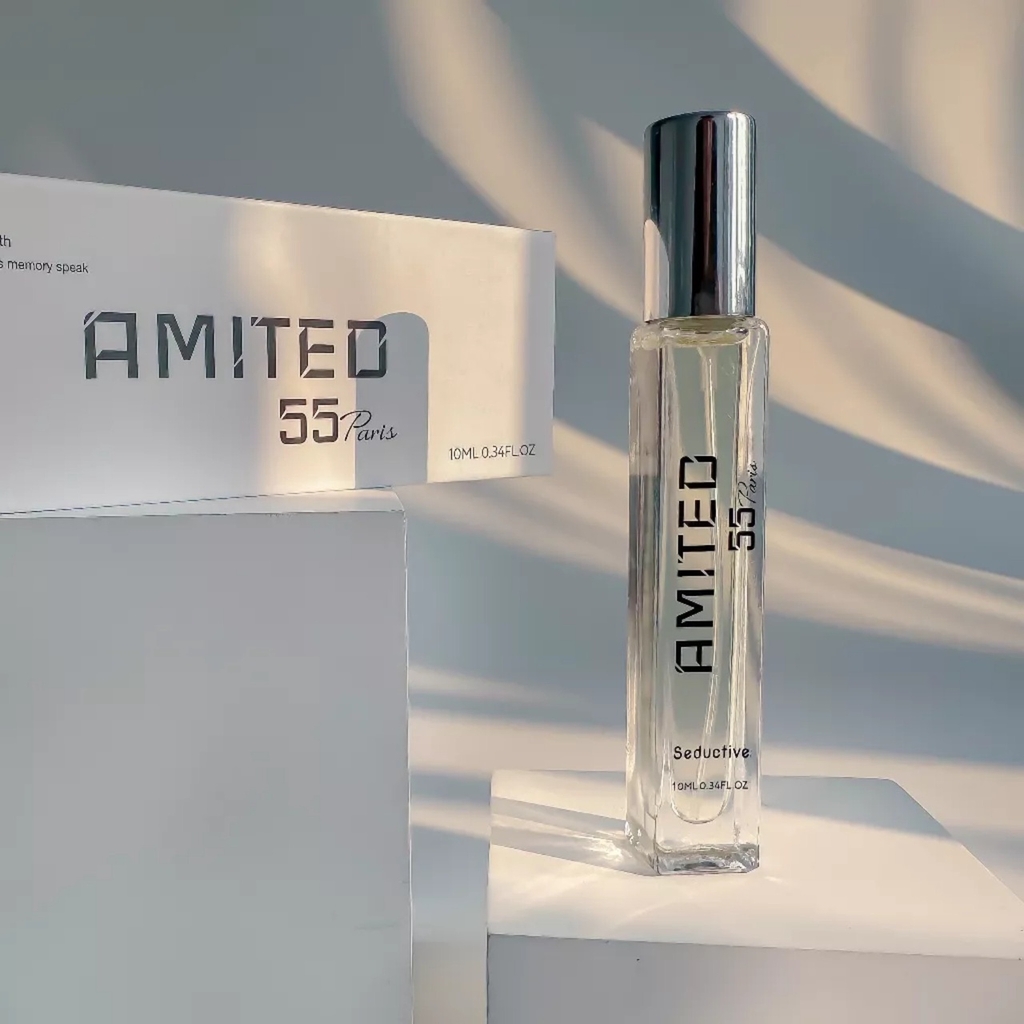 10ML] NƯỚC HOA UNISEX AMITED 55 - CÁ TÍNH, MẠNH MẼ, CUỐN HÚT, SÂU LẮNG, LƯU HƯƠNG: 10 - 15 TIẾNG. CHUẨN PHÁP.