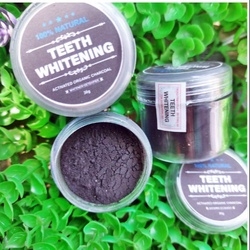 BỘT THAN TRE HOẠT TÍNH DÙNG ĐÁNH RĂNG, TẨY RĂNG TEETH WHITENING - GDN