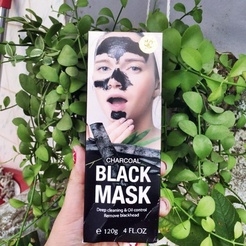 MẶT NẠ LỘT MỤN THAN TRE BLACK MASK CHARCOAL