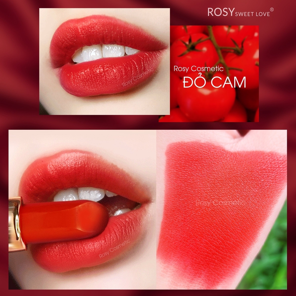 COMBO QUÀ TẶNG] 2 SON SÁP LÌ ROSY SWEETLOVE + 1 NƯỚC HOA SIMPLE 10ML - CHAVA