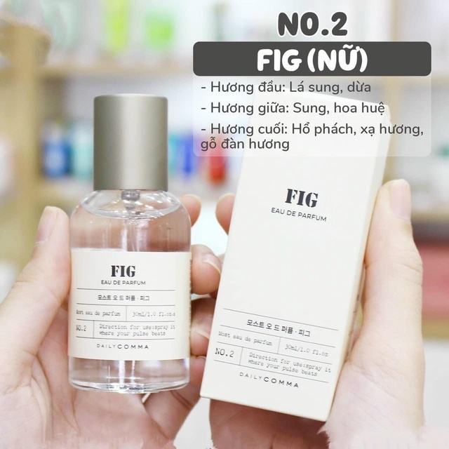 NƯỚC HOA DAILY COMMA NỘI ĐỊA HÀN DUNG TÍCH 30ML - DAILY COMMA