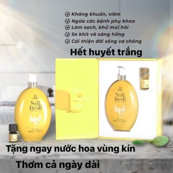 DUNG DỊCH VỆ SINH PHỤ NỮ SOFT FRESH - ĐÔNG ANH COLLAGEN X3 KT1-GDN