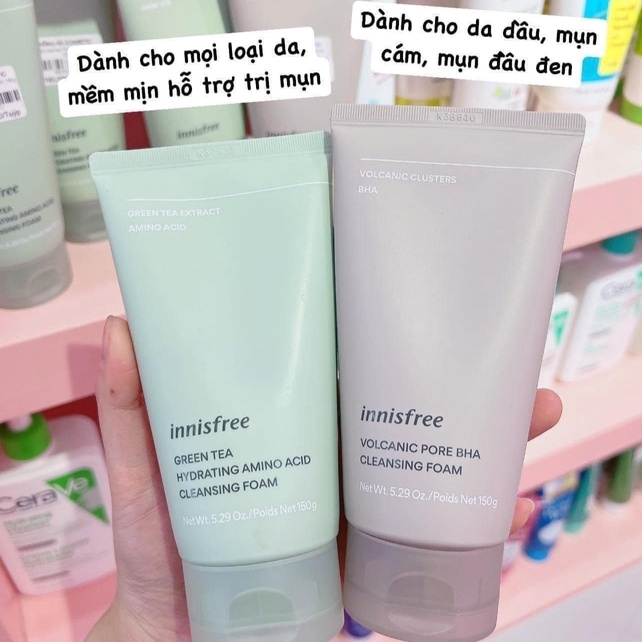 SỮA RỬA MẶT QUỐC DÂN HÀN QUỐC 150ML - INNISFREE