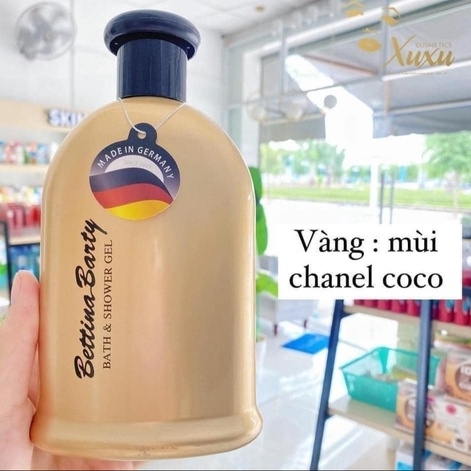 SỮA TẮM NƯỚC HOA NỘI ĐỊA ĐỨC - BETTINA BARTY