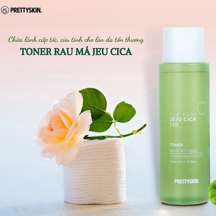 NƯỚC HOA HỒNG/ TONER/ NƯỚC CÂN BẰNG ẨM RAU MÁ PRETTYSKIN 250ML AD335 - ÁNH DƯƠNG