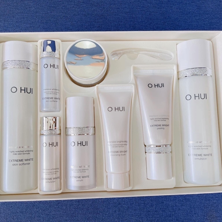 BỘ DƯỠNG DA OHUI CHÍNH HÃNG FULL 8 MÓN - MÀU TRẮNG AD337 - ÁNH DƯƠNG