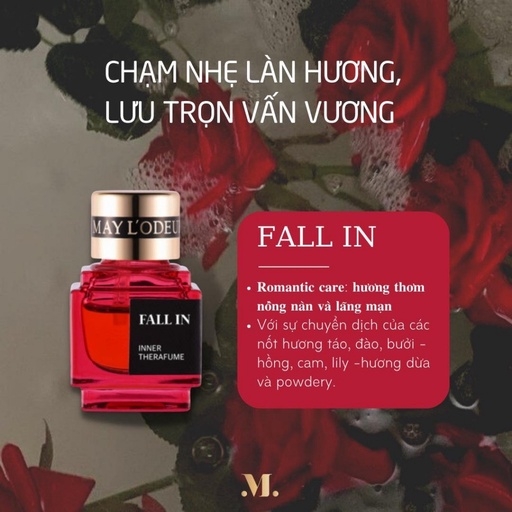 NƯỚC HOA VÙNG KÍN MAY L’ODEUR INNER THERAFUME FALL IN - MÀU ĐỎ AD347