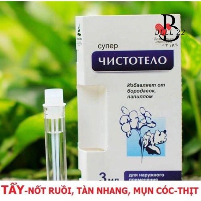 GEL TẨY NỐT RUỒI MỤN CÓC MỤN THỊT MỤN CƠM MỤN RUỒI NGA B1144 - BELL22 STORE