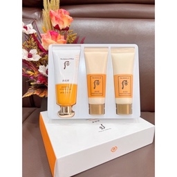 SET KEM CHỐNG NẮNG+ TẨY TRANG + SỮA RỬA MẶT