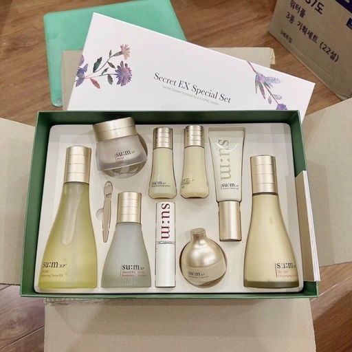 SET 9 MÓN DƯỠNG DA SUM NƯỚC THẦN- SUM:37 CỨU CÁNH CHO LÀN DA THIẾU SỨC SỐNG AD366 - ÁNH DƯƠNG
